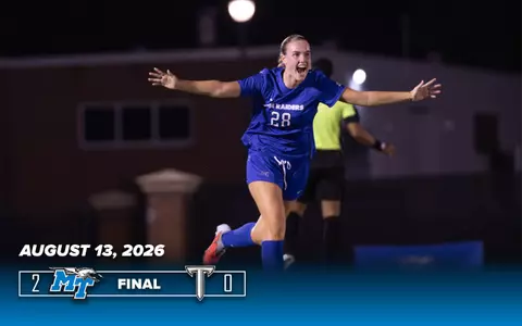 Recap Header Women's Soccer v. Troy 8.13.26