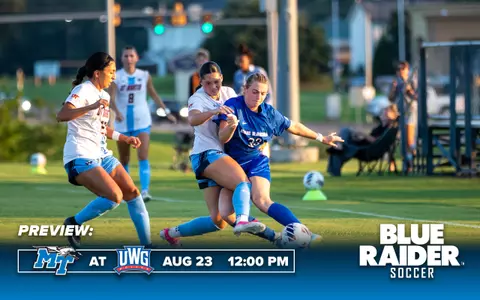 Women's Soccer vs. UWG Preview Cover