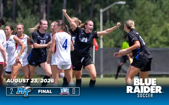 Women's Soccer vs. UWG Recap Cover