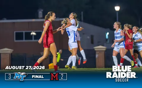 Women's Soccer vs. Miami (OH) Recap 8.27.26