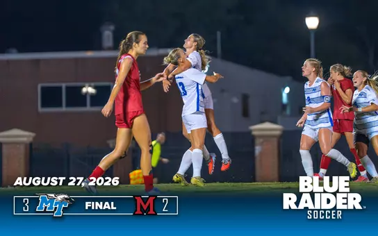 Women's Soccer vs. Miami (OH) Recap 8.27.26