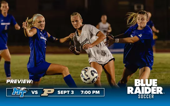 Women's Soccer vs. Purdue Preview 9.3.26