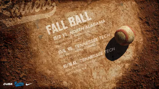 BSB Fall Ball Schedule '26-27