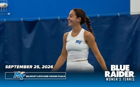 Women's Tennis Belmont/Lipscomb Hidden Duals Preview 9.25.26