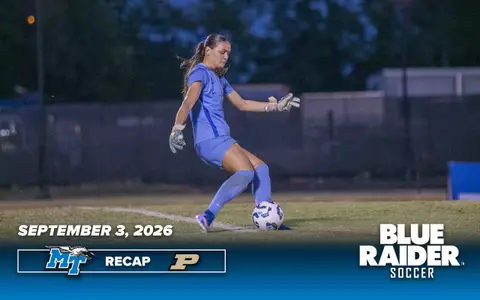 Women's Soccer vs. Purdue Recap Header 9.3.26