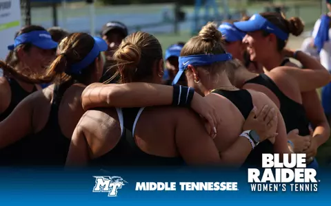 Women's Tennis Fall Schedule Release Cover