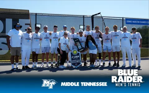 Men's Tennis Schedule Announcement Article Header