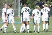 The Blue Raider soccer team co...