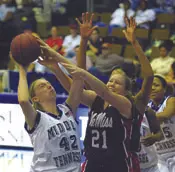 MT freshman Jessica Schlueter ...