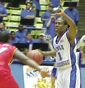 Dee Wilkes and the Blue Raider...