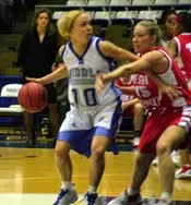 Senior Paula Penttila scored 1...