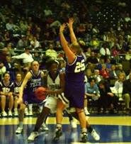 Junior Ciara Gray had six poin...