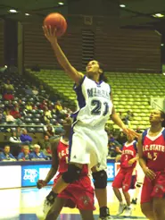 Sophomore Tia Stovall had a se...