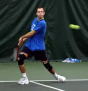 Daniel Klemetz won his singles...