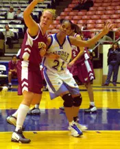 Tia Stovall made her first sta...