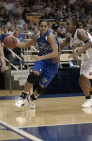 Junior Tia Stovall scored a ga...