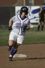 Senior Cortney Mitchell's RBI...