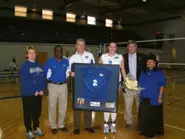 Evi Gargalianos was honored at...