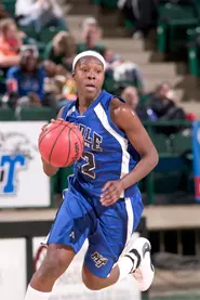 Junior guard Chrissy Givens sc...