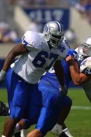 Former Blue Raider star linema...