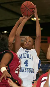 Krystle Horton scored 21 point...