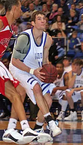 Junior guard Adam Vogelsberg s...