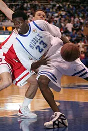 Blue Raider senior Marcus Morr...