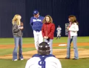 Tracksters Kaitlyn Hammond (le...