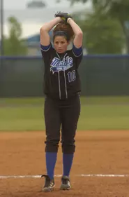 Junior Trish White went 2-for-...