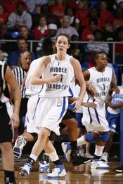 Freshman Brandi Brown, who sco...