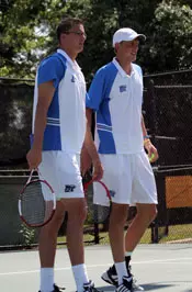 Men's Tennis Hosts Final Two Home Matches