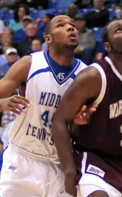 Blue Raiders turn back ULM, 74-69, to reach SBC quarterfinals