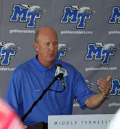 Blue Raiders hold Troy Press Conference