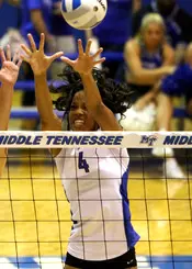 Volleyball opens SBC Tournament with a sweep of South Alabama