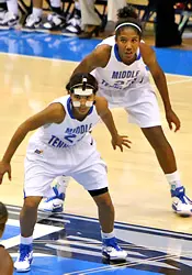 Four starters in double figures spark Blue Raider home win