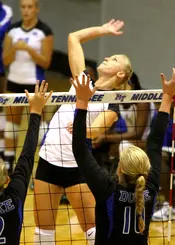 Volleyball wins over South Alabama, 3-1