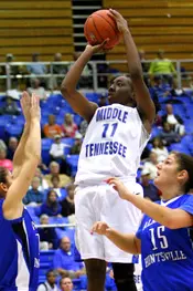 Exhibition season closes with Blue Raider domination