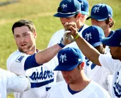 Brentz ties career home run record