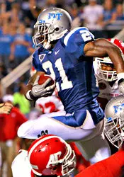 Senior Phillip Tanner scored t...