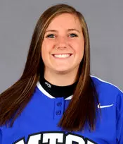 Kayla Toney went 2-4 with a do...