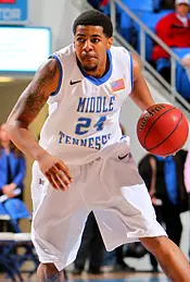 Hammonds drains five treys to guide Blue Raiders