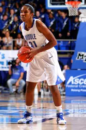 Blue Raiders reverse course to clinch division share in win over Lady Toppers
