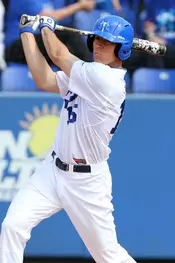 Guidry belts walk-off double in 8-7 win over Memphis