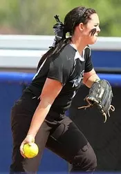 Pitching, timely hitting key softball victory