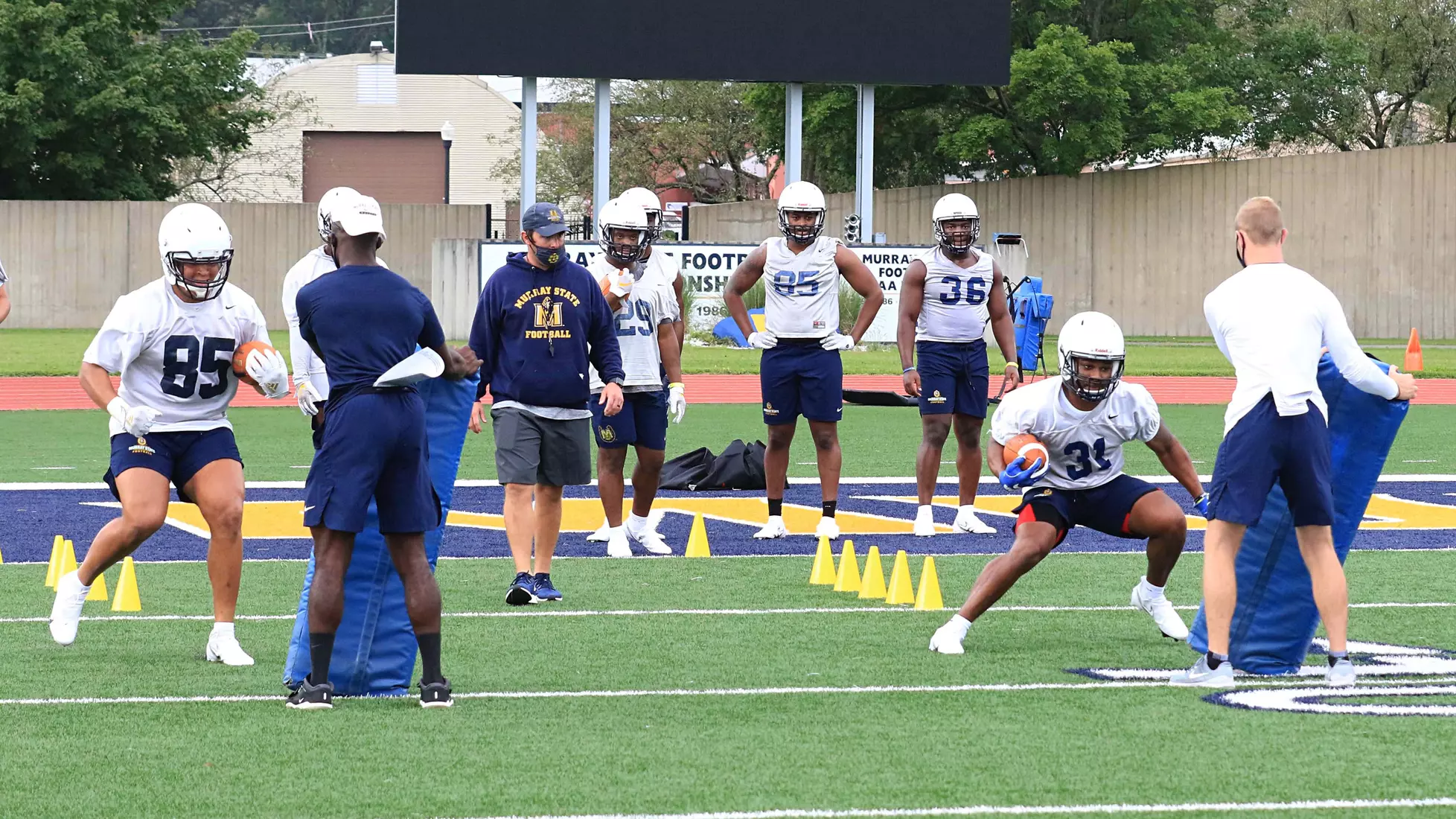 2020 First Day of Football Practice