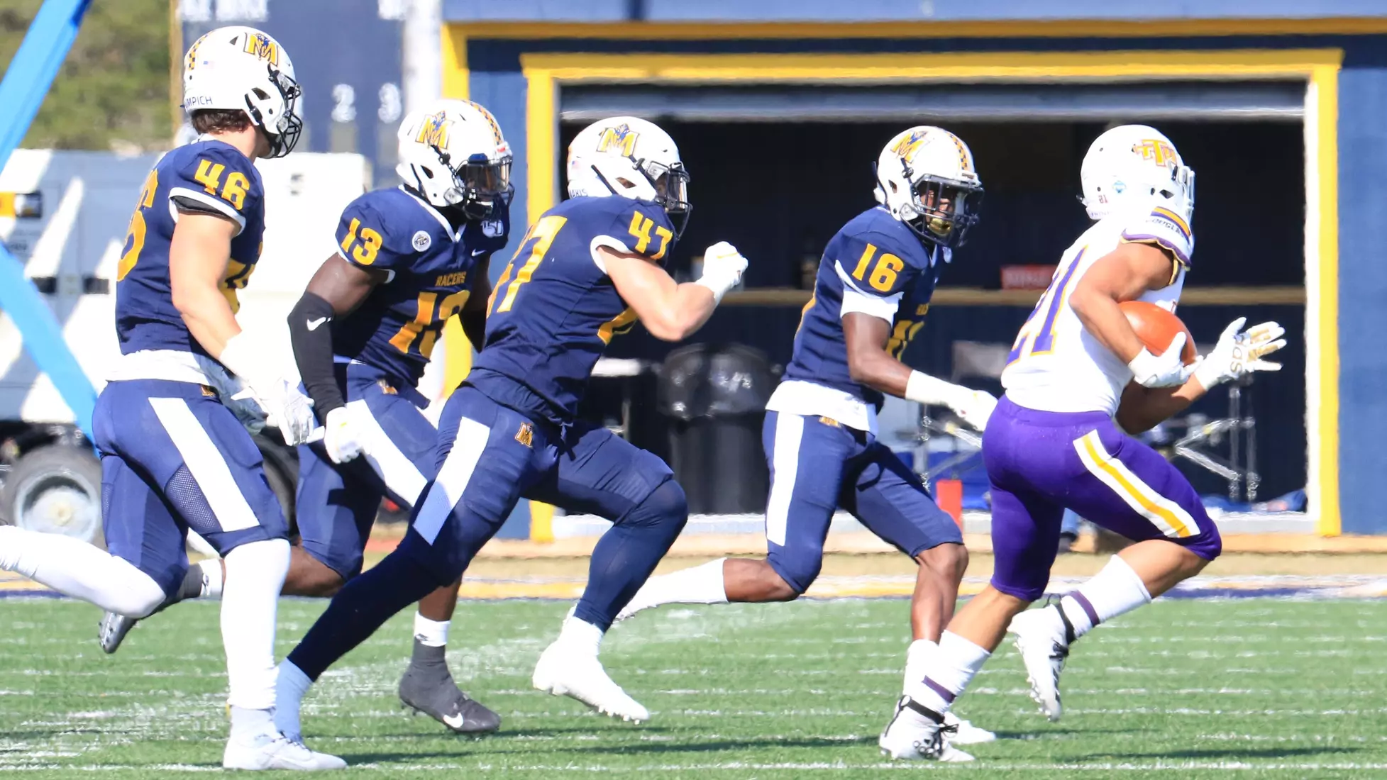 Racer Defense in pursuit