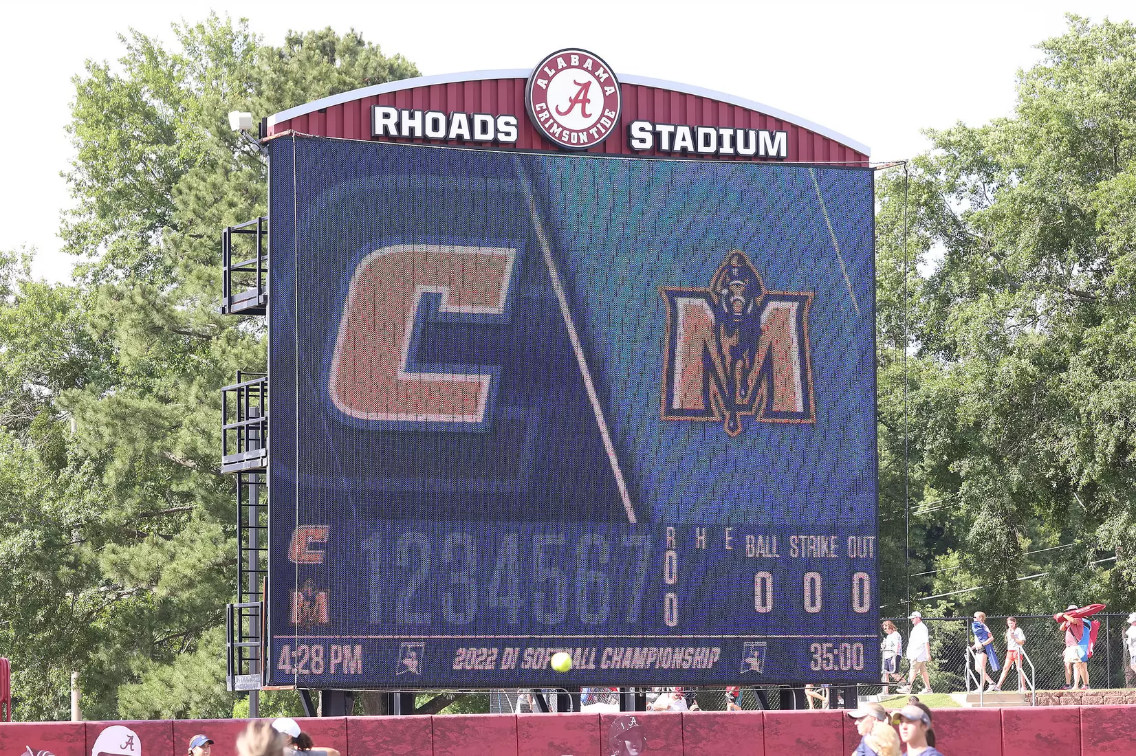 May 21, 2022 - NCAA Softball Tuscaloosa Regional
