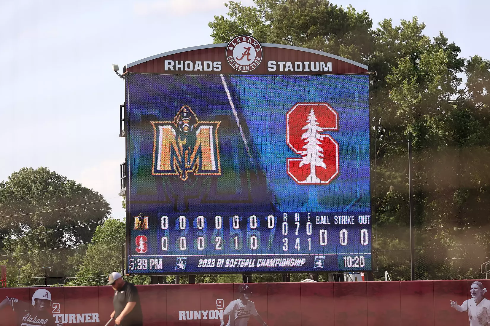 May 20, 2022 - NCAA Softball Tuscaloosa Regional