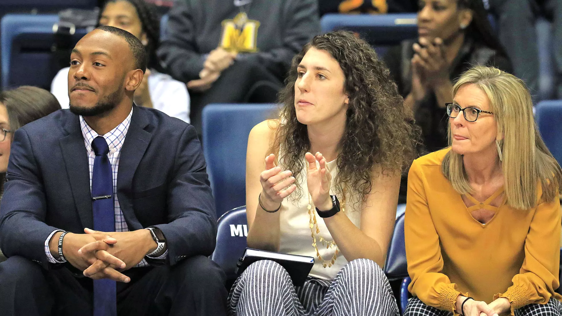 Jawaun Scaife, Ashley Southern and Monica Evans