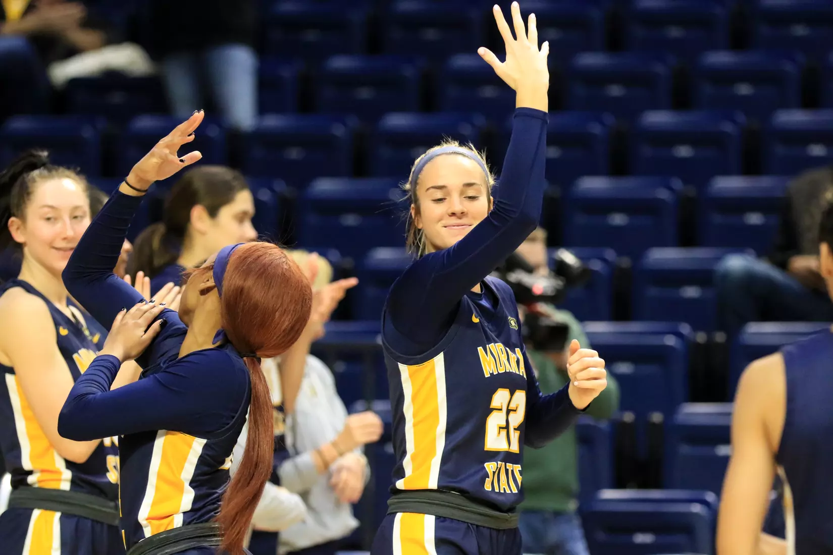 Hannah McKay and Bria Sanders-Woods